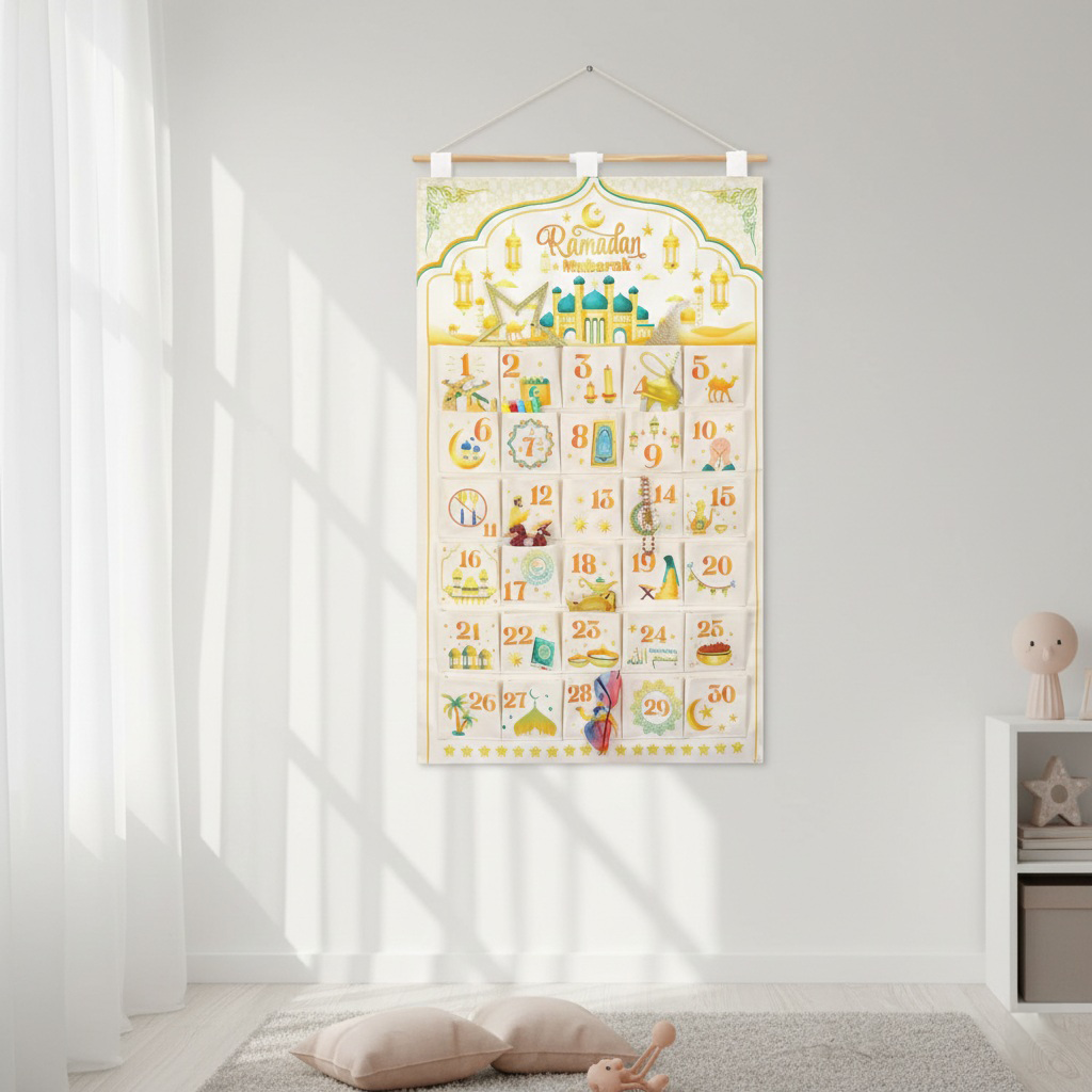 Calendrier du Ramadan pour Enfants – 30 Jours de Défis et Surprises